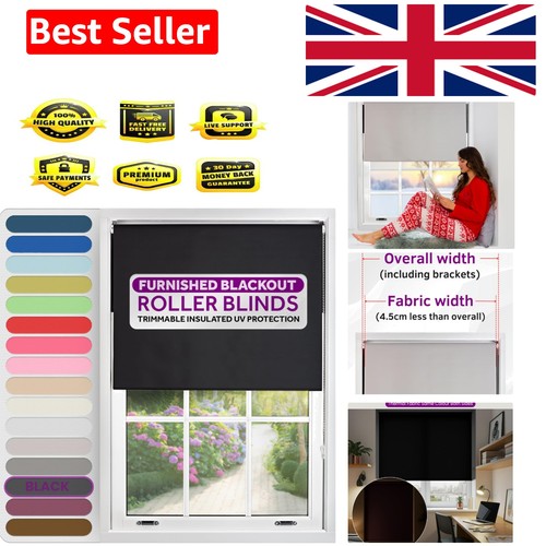 Blackout thermal roller blind - roller,