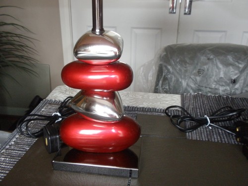 Two red chrome matching - two,