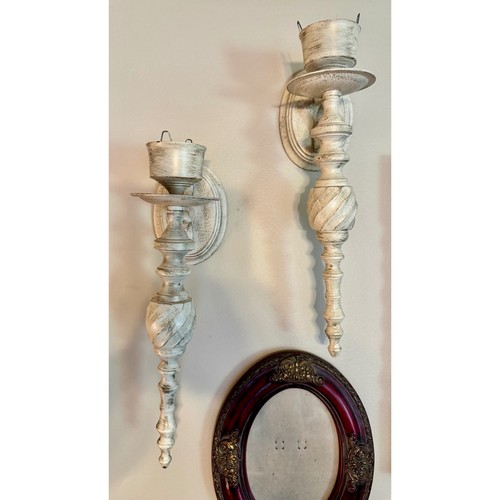 Vintage white gold brush - white,