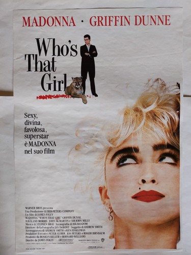 Madonna who that girl rare - that,