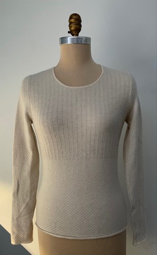 Tse ivory 100 cashmere round - 100%,