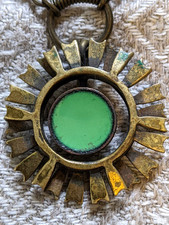 Mid-century Bronze Enamel