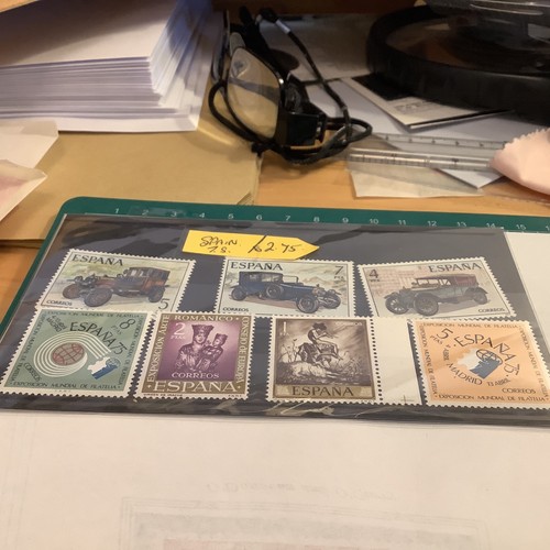 Spanish postage stamps c1977 - spanish,
