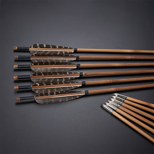 Handmade bamboo arrows - 33",
