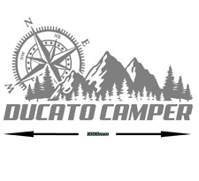 MOUNTAIN RANGE vinyl stickers graphics decals car camper van caravan DUCATO L