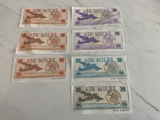 Paper UK Air Miles Vouchers with wallet 