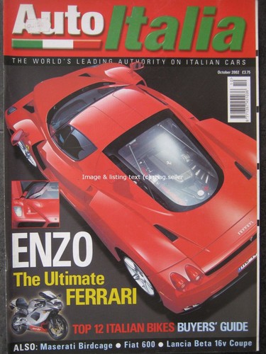 Auto italia october - italia, 2002