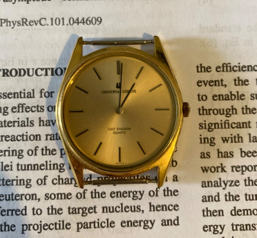 Universal geneve gilt shadow - gilt,
