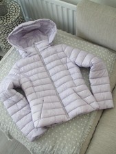 Zara Womens Light Lilac Puffa