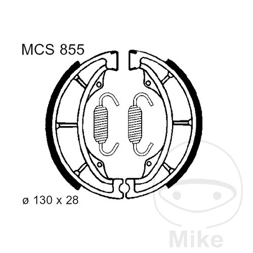 Trw spring brake - trw, shoes