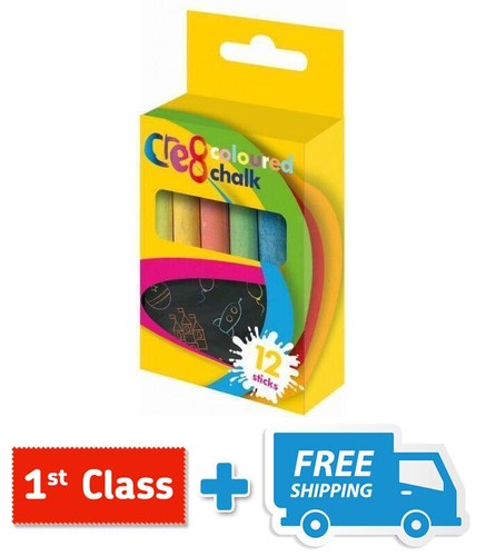 Sticks coloured chalk - sticks,