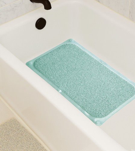 Loofah shower tub - tub, mat