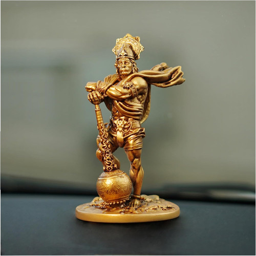 Bahubali hanuman idol inch - 4.3,