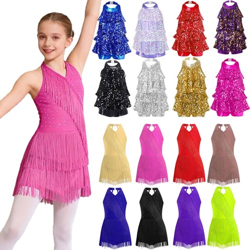 Kids girls tassel dress halter - kids,
