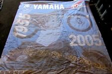 1955 - 2005 VINTAGE YAMAHA TX500 CLOTH BANNER 50TH ANNIVERSARY XS650 TZ250 TZ350