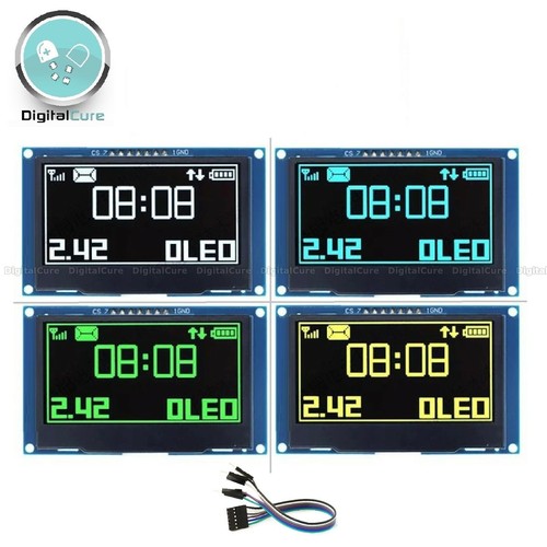 Large oled display spi - oled, 2.42"