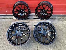 18" Black DTM Alloy Wheels
