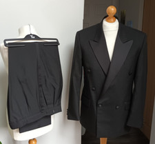 HORNE BROTHERS Black wool