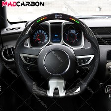 LED Real Carbon Fiber Steering