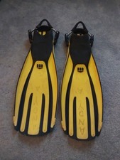 Mares Plana Avanti Scuba Diving Snorkelling Fins With Spring Straps Size Large