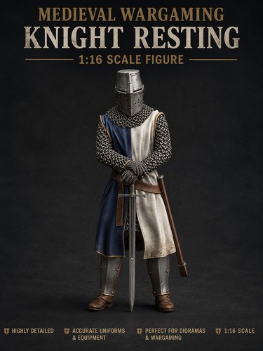 Scale medieval knight at - scale,