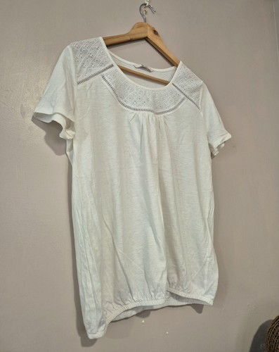 White cotton eyelet lace - eyelet,