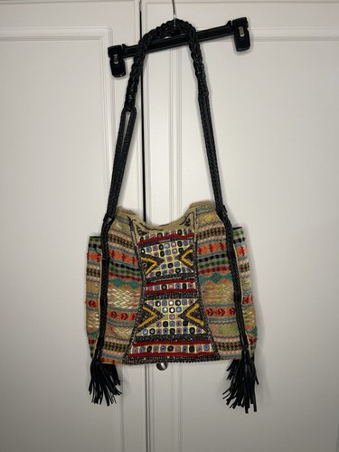 Big buddha beaded handbag - big,