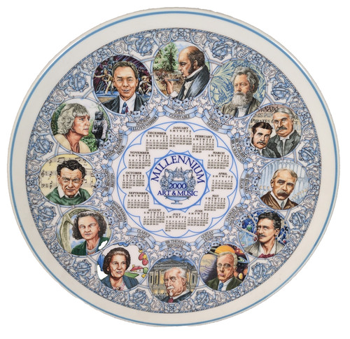 Wedgwood millenium calendar - millenium,