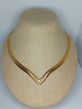 Joan Rivers Gold Tone V Shaped