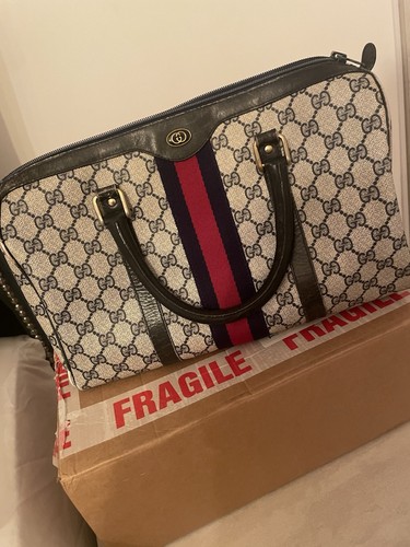 Vintage gucci boston bag 1980s - vintage,