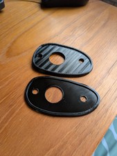 Ford Granada MK1 Mirror Plinth Gasket Mount Pair  Remote Control Cortina