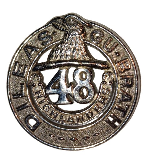 48th highlanders ww2 glengarry - 48th,