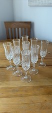 Set of 9 Vintage Cut Crystal
