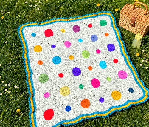Throw handmade crochet - throw,, handmade.