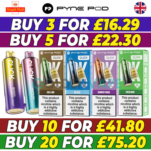 Pyne pod click 50k refill - click,