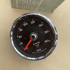 Smiths 80mm Tachometer 0-4000