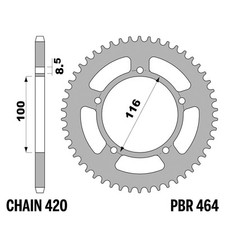 Kawasaki KX 80 1982-1985 Crown