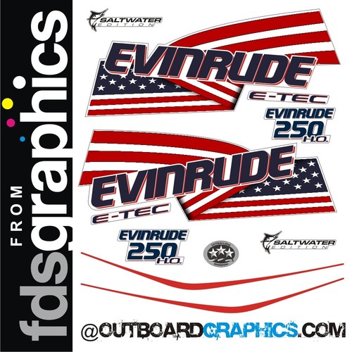Evinrude 250hp etec tec - etec, ho