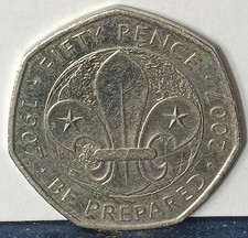 2007 UK Scouting Movement 50p