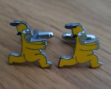 Homer Simpson Cufflinks The