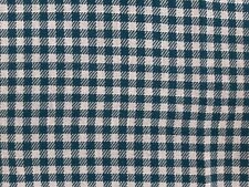 1960s Vintage Fabric Green Plaid Synthetic 125 X 174 cm