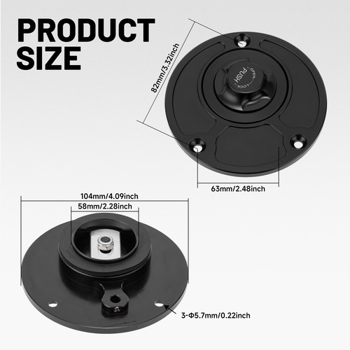 Keyless fuel gas - fuel, cap