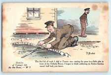 POSTCARD F MACKAIN SKETCHES OF