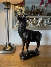 Red deer stag - red,