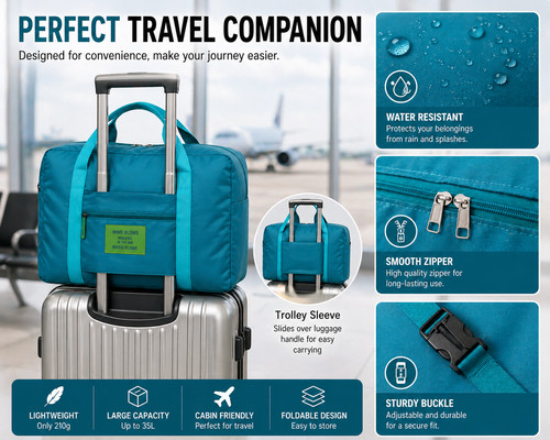 Foldable travel bag cabin - foldable,