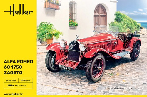 Heller alfa romeo - 1/24, 6c