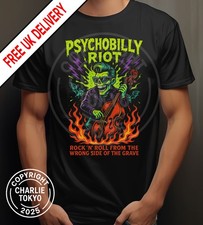 Psychobilly Riot T-shirt Rock