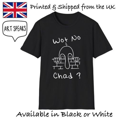 Wot chad retro t shirt - no,