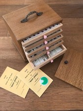 1920s Vintage Mah-Jongg set by Jackpot / HPG & Son Ltd - complete set in Oak Box