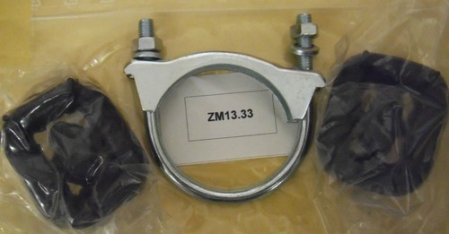 Mounting kit muffler end - mounting, pipe